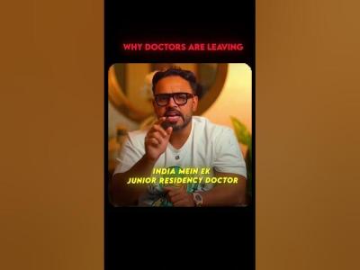 Why Doctors Are Leaving  nachiketbhatia doctor indiareality podcast trending