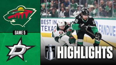 Wild vs. Stars  NHL Playoff Highlights  Game 5  April 28 2026