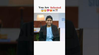 You Are Selected  Deepak vohra sir 