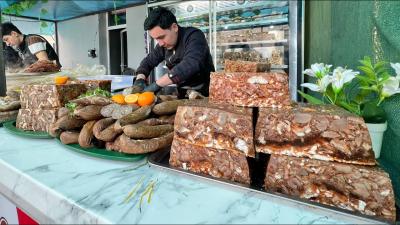 5 Uzbek Street Food at 5 PM  Traditional COLLAGEN Dinner