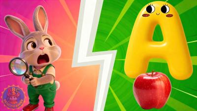 ABC Song A is for Apple  Fun Alphabet Song for Kids  Learn Letters A to Z