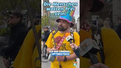 Am Ende wollen die Menschen frei sein politik news interview meinung demo afdverbot