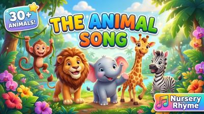 Animal Song for Kids  30 Wild Animals Dance Along Safari AdventureKids Song Preschool Learning