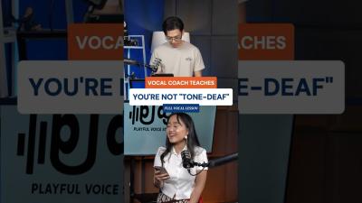 ARE YOU TONE DEAF vocalcoach singing