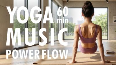 ヨガBGM 60分  Power Flow Yoga Music  90108 BPM  Royalty Free  商用利用OK  Vol.4