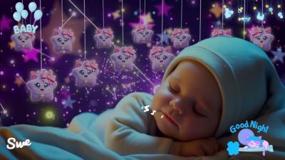 Deep Sleep in 3 Minutes Mozart  Brahms Lullabies Baby Sleep Music for Restful Nights 
