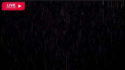 Deep Sleep Rain Sounds  Black Screen Relaxing Storm Ambience