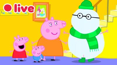  EN DIRECT Peppa Pig Épisodes de Noël  Amusetoi Cet Hiver  Peppa Pig Français