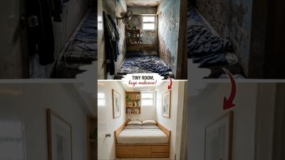Extreme Tiny Bedroom Makeover You Wont Believe the Result