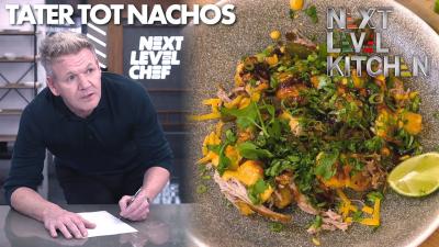 Gordon Ramsay Challenges Richard Blais Gourmet Tater Tot Nachos