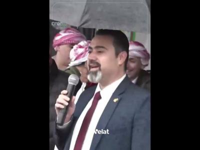 Gotina Wezîrê Perwerdeya Sûriyê Mihemed Tirko li Newroza Şamê
