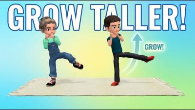 Grow Taller Kids Leg Workout Strong Legs at Home 20 Min