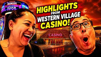 HIGHLIGHTS from our LIVE STREAM at WESTERN VILLAGE CASINO