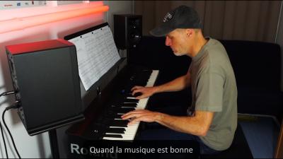 JeanJacques Goldman  Quand la musique est bonne  Piano  KARAOKE