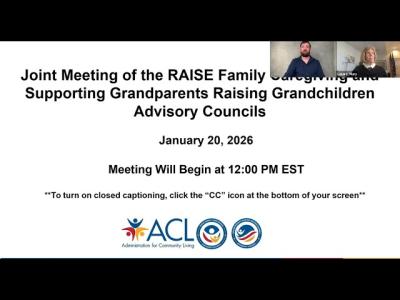 Joint RAISE and SGRG Advisory Council Meeting  January 20 2026