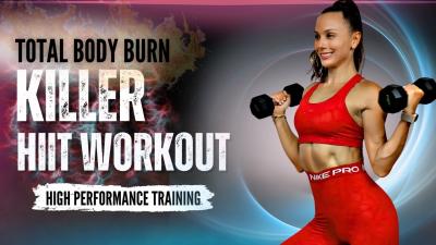 Killer 60Min HIIT Workout to Torch Stubborn Fat Fast  Sculpt Your Body Fast  Abs Fat Destroyer