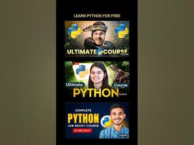 LEARN PYTHON FOR FREE python shorts shortsfeed pythonprogramming