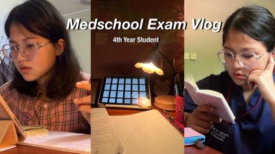 MEDSCHOOL EXAMS WEEK  Life of a Medical Student