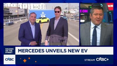 MercedesBenz CEO on EV demand in the U.S. The trajectory is going upward