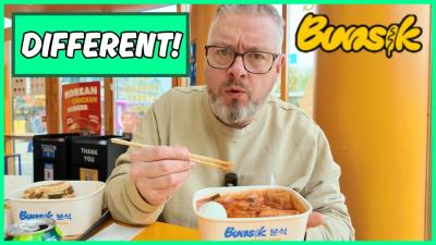 My FIRST TIME Trying Korean Fast Food