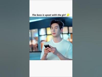 New Chinese drama My Boss love story  c drama funny scenes c drama shorts romance 