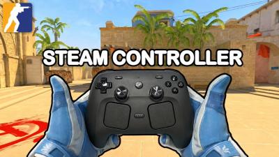 NEW STEAM CONTROLLER CS2 GAMEPLAY