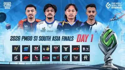 NP 2026 PMGO Season 1 South Asia Finals  Day 1  Glory ko yatra aba suru hudai cha