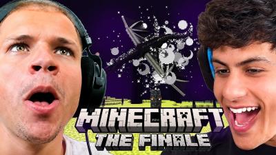 PLAYING HARDCORE MINECRAFT UNTIL WE BEAT IT