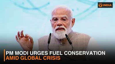 PM Modi urges fuel conservation amid global crisis  more updates  DD India News Hour