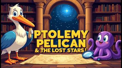 Ptolemy Pelican  The Lost Stars Bedtime Story for Kids