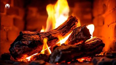 Quran Recitation with Fireplace Sounds Calm Focus Deep Relaxation  Peaceful Ambience