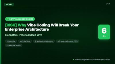 RISK Why Vibe Coding Will Break Your Enterprise Architecture  NEWIT