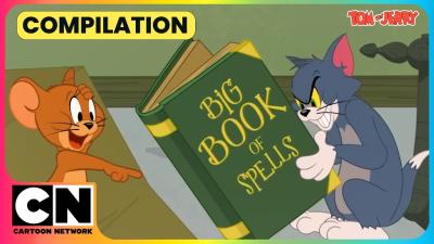 Spell Battle Begins  Tom  Jerry  90s Cartoon  cnindia