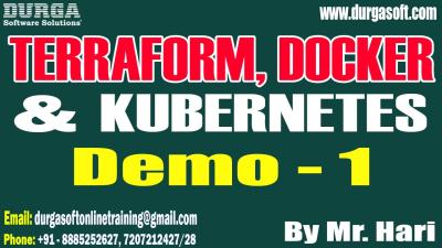 TERRAFORM DOCKER  KUBERNETES tutorials  Demo  1  by Mr. Hari On 18052026 7PM IST