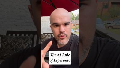 The 1 Rule of esperanto conlang languagelearning grammar lesson learning rules stress