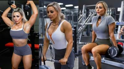 Upper body and Leg workout by Stephanie 