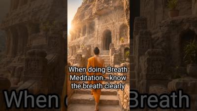 When Doing Breath Meditation Know the Breath Clearly  Ānāpānasati Part 3 dhamma buddha nirvana