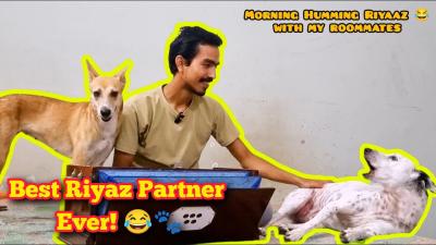 When your roommates join the Riyaz Morning Vocal Practice