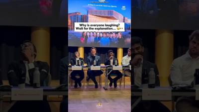 Why Gukesh Magnus  Pragg laughing in the Norway Chess Press Conference chess gukesh shorts