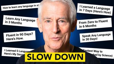 Why SLOW IS BETTER in language learning