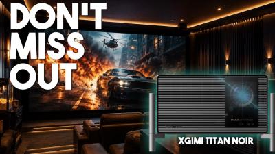 XGIMI Titan Noir 4K Projectors Last Few Days to Grab a Bargain