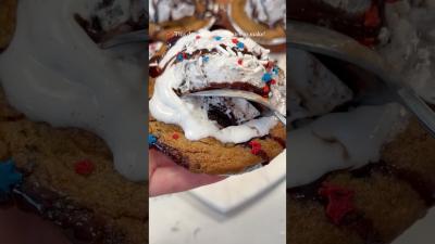 The easiest festive dessert for your 4th of July party 4thofjuly dessertbakingfourthofjuly